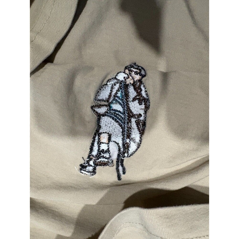 D&F Ricky Singh Lumière Latte Paris Cafe Graphic T-Shirt S Relaxed Fit Cotton - Picture 6 of 11